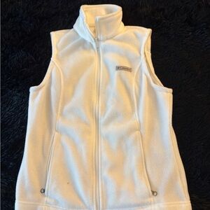 Columbia Ivory Fleece Vest